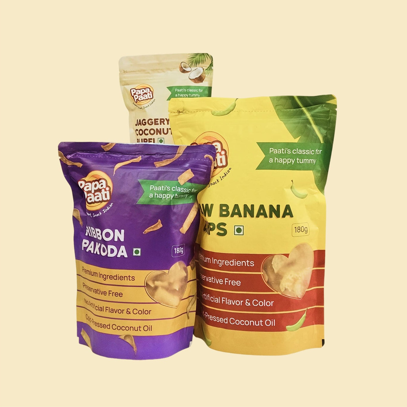 Snack Attack Box - Snacks (2 Item) Sweet (1 Item) – Papa Paati